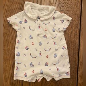 Boys sailor onesie